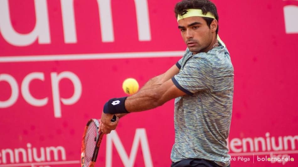 Federico Silva atuando no ATP de Estoril