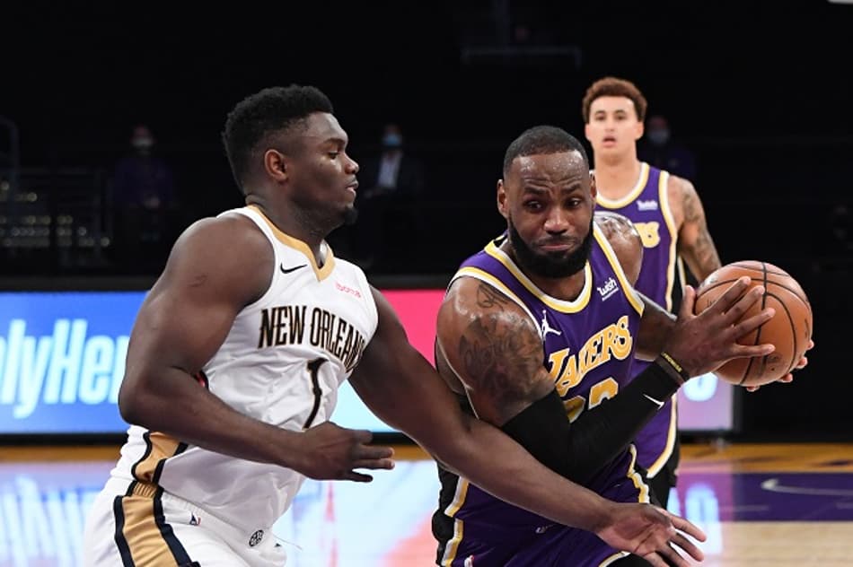 Para Zion, LeBron deveria ter 99 de rating no NBA 2k22