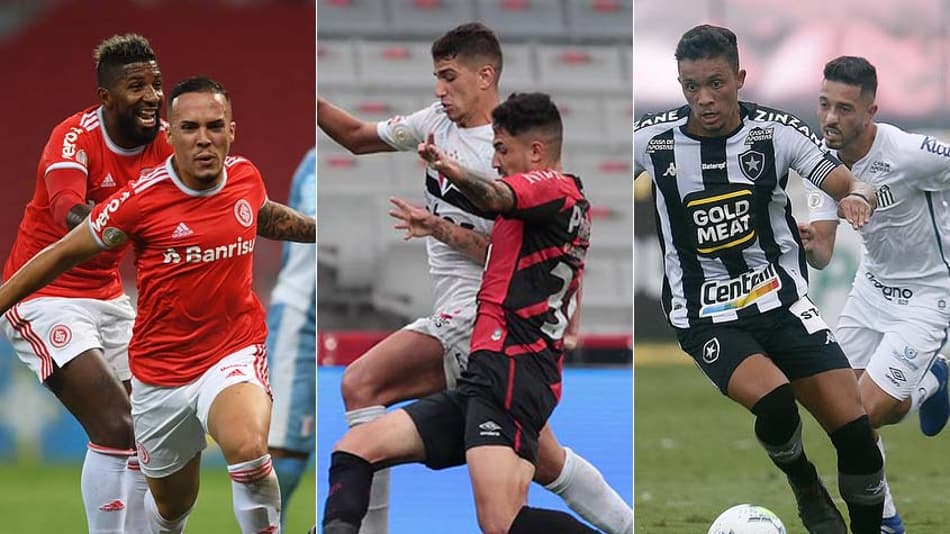 Inter atrás do líder São Paulo por apenas um ponto e Botafogo na lanterna: as contas atualizadas para título, G6 e rebaixamento no Brasileirão