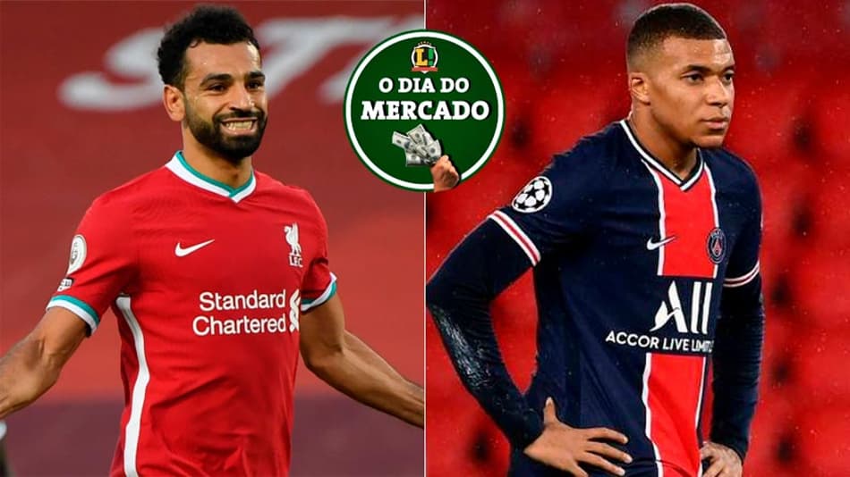 Salah abre o jogo sobre o seu futuro, Mbappé atrai interesse de gigante europeu… Veja o Dia do Mercado