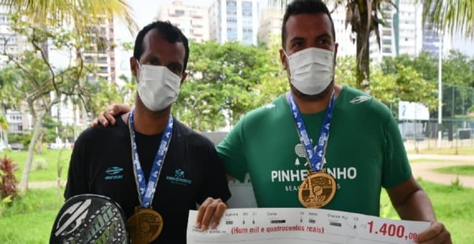 Definidos os campeões do São Vicente Beach Tennis Open
