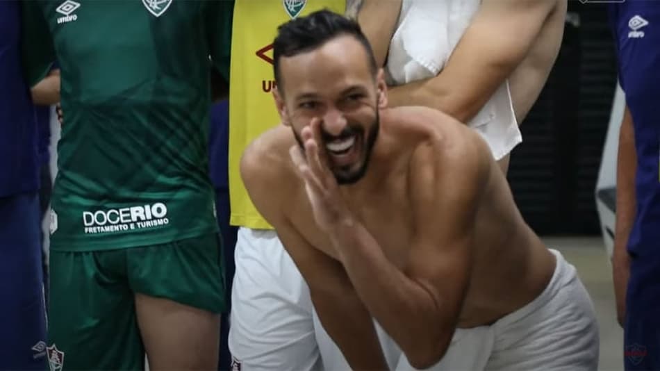 Com direito a imitação de Marcão feita por Yago, Fluminense divulga bastidores de vitória no clássico