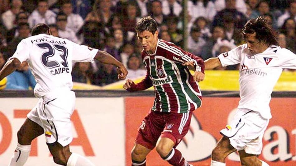 LDU comemora 14 anos do título da Sul-Americana em cima do Flu