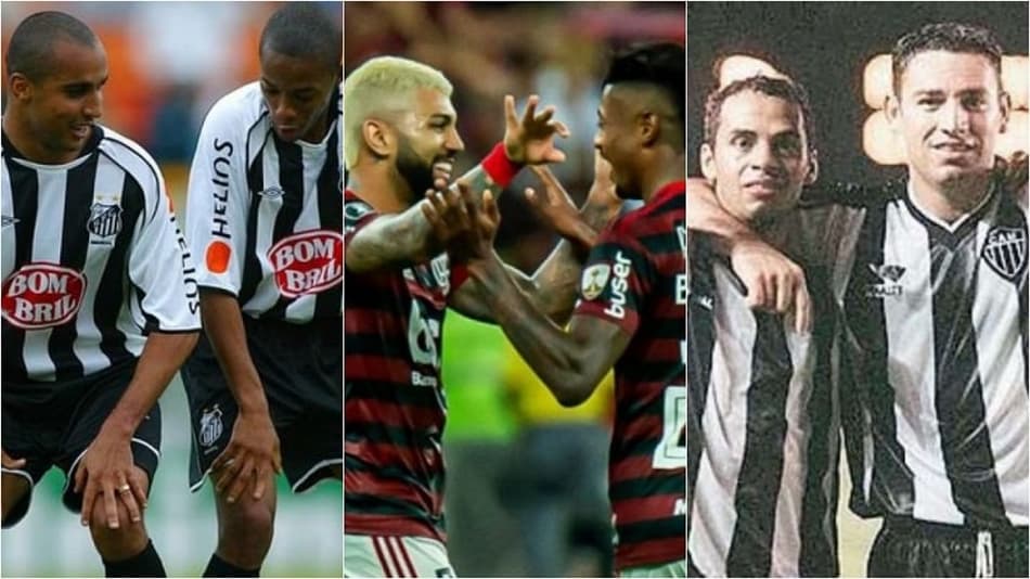 Veja as duplas de ataque com mais gols em uma edição de Brasileirão