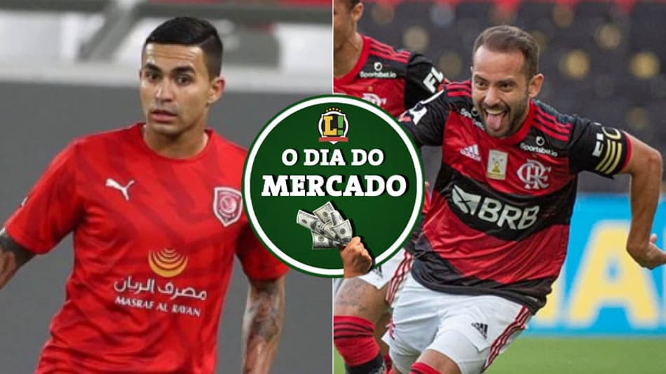 Everton Ribeiro conhece o seu futuro no Flamengo, Dudu fala sobre retorno ao Palmeiras… Veja o Dia do Mercado