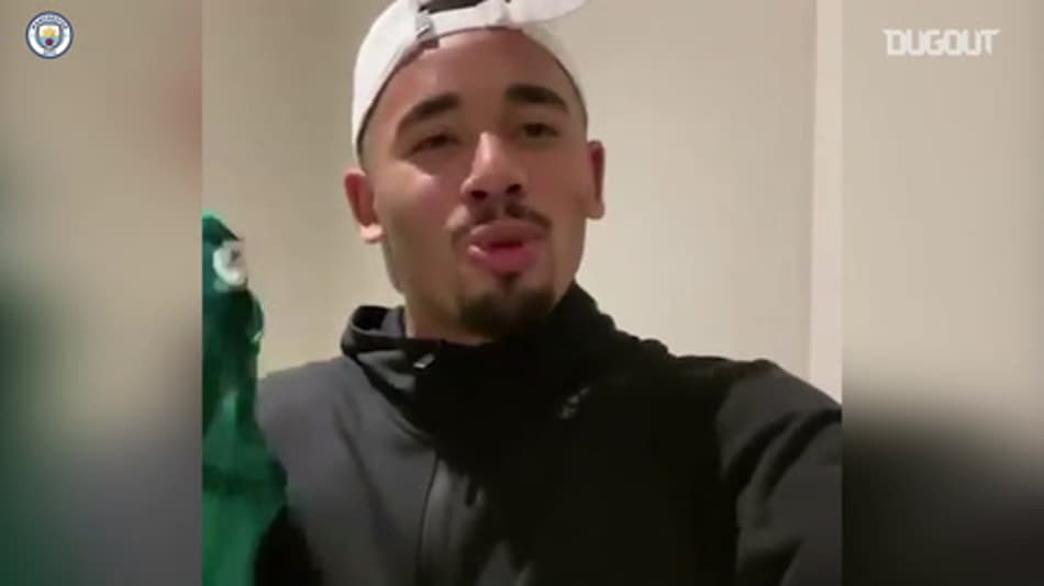 Gabriel Jesus manda recado após título do Palmeiras; assista!
