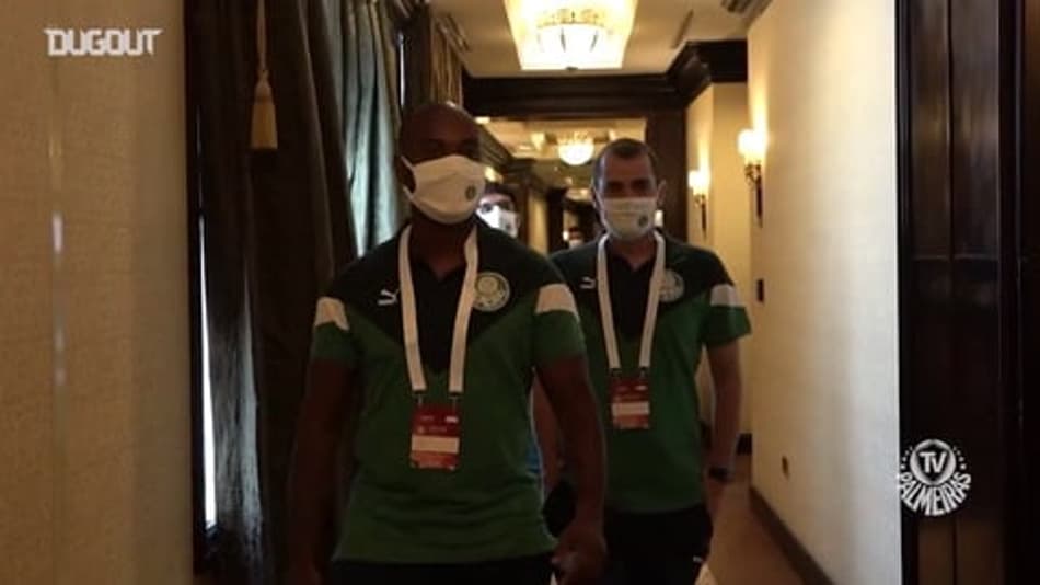 VÍDEO: Confira os bastidores do primeiro dia do Palmeiras no Qatar