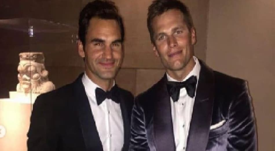 Federer se inspira e exalta feito de Tom Brady