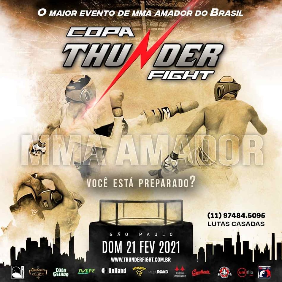 Thunder Fight inicia temporada 2021 em fevereiro, de olho em novos talentos