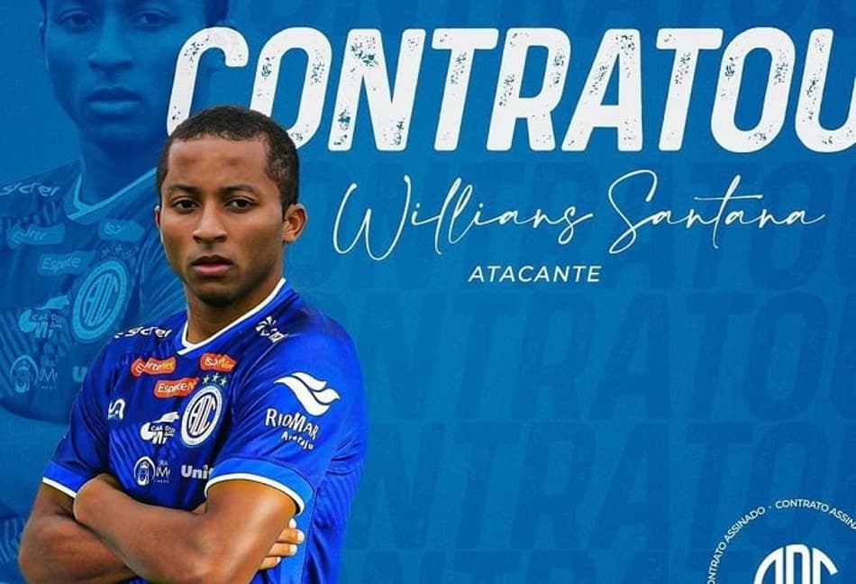 Willians Santana acerta com o Confiança e espera grande ano