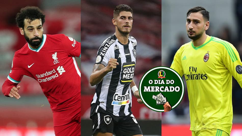 Pedro Raul vendido, Donnarumma mais longe do Milan, futuro de Salah no Liverpool… Veja o Dia do Mercado