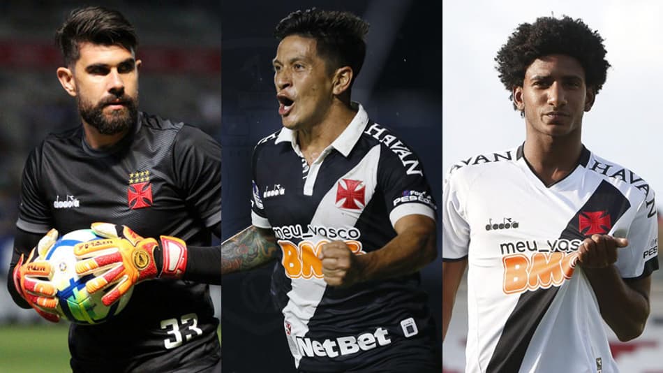 Confira os jogadores que mais vestiram a camisa do Vasco na temporada 2020
