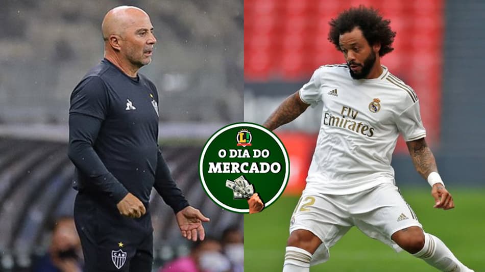 Sampaoli fala sobre o seu futuro no Atlético Mineiro, Marcelo pode reencontrar velho conhecido… Veja o Dia do Mercado
