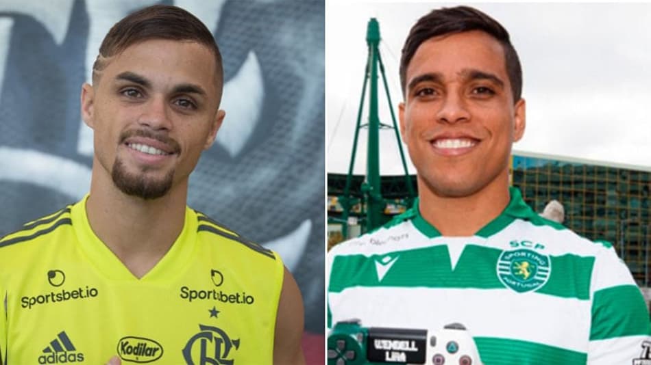 Wendell Lira critica Michael, do Flamengo, que rebate: ‘Calma, coração. Limpa o veneno’