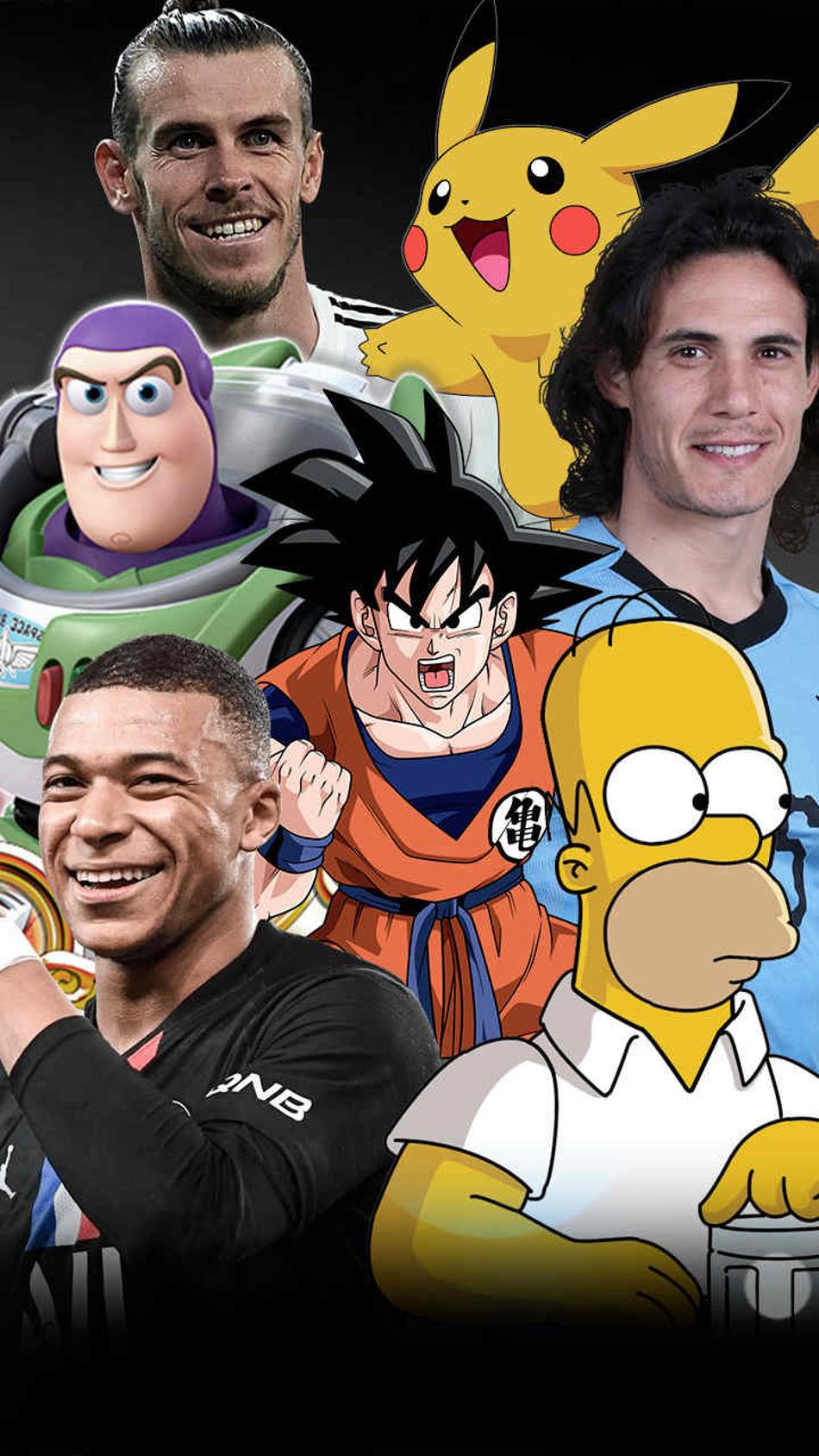 Web Stories: Os jogadores que mais se parecem com desenhos animados