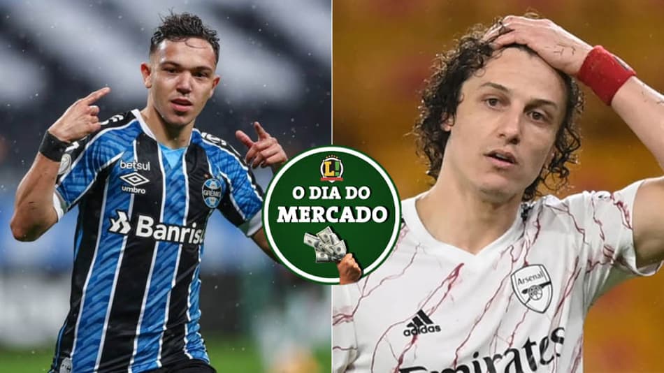 David Luiz descobre o seu futuro no Arsenal, Pepê vendido à Europa… Veja o Dia do Mercado