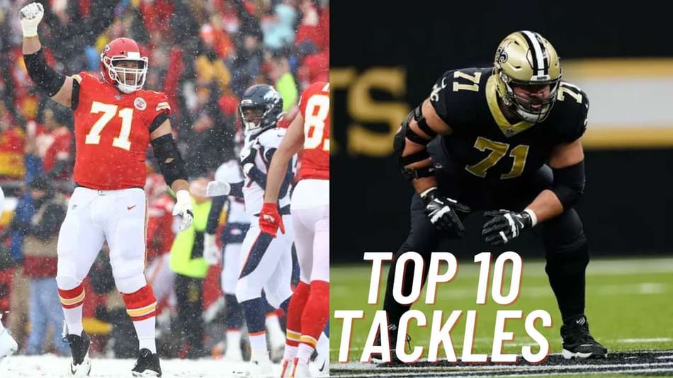 Jovens e veteranos dividem espaço no top 10 dos tackles da NFL. Confira!