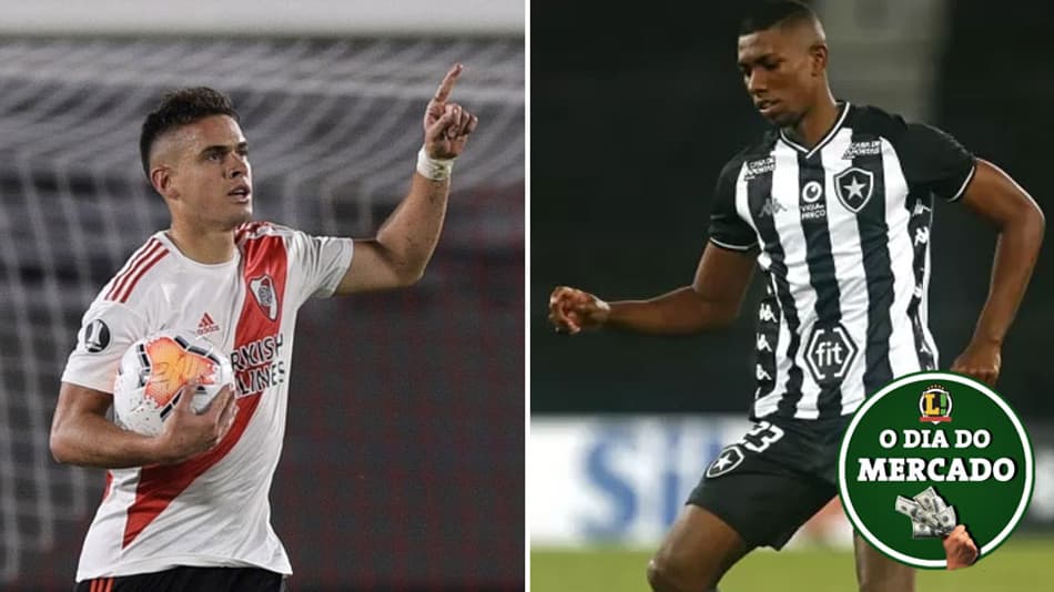 Palmeiras negocia com atacante do River, Botafogo responde São Paulo sobre proposta por Kanu… Veja o Dia do Mercado