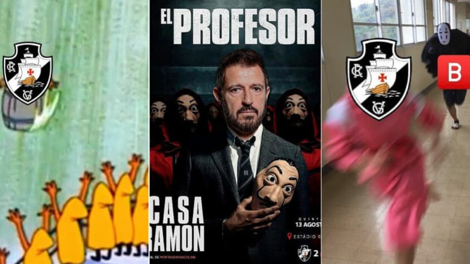 Rodada a rodada: veja a campanha do rebaixamento do Vasco em memes
