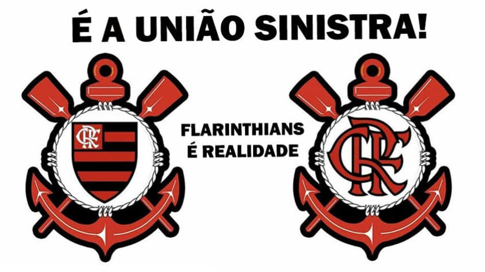 União Flamengo e Corinthians rende memes na internet; veja os melhores