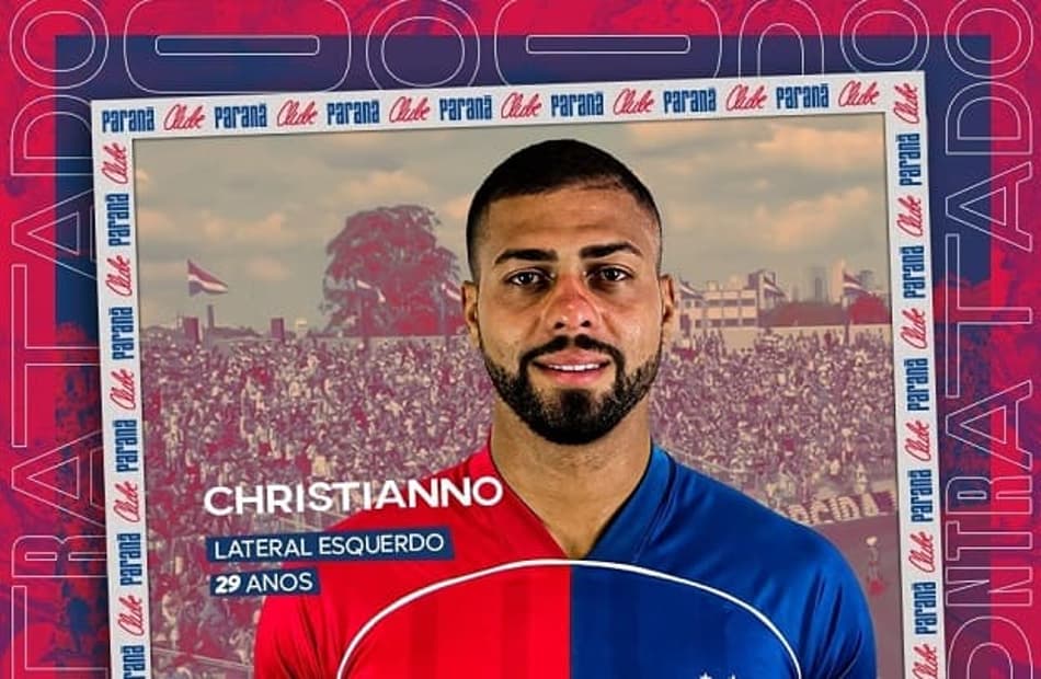 Ex-Vasco, lateral esquerdo Christianno é apresentado no Paraná