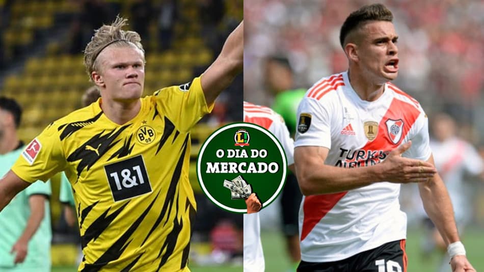 Clube inglês pode pagar mais de R$700 milhões por Haaland, Borré toma decisão importante sobre o seu futuro… Veja o Dia do Mercado