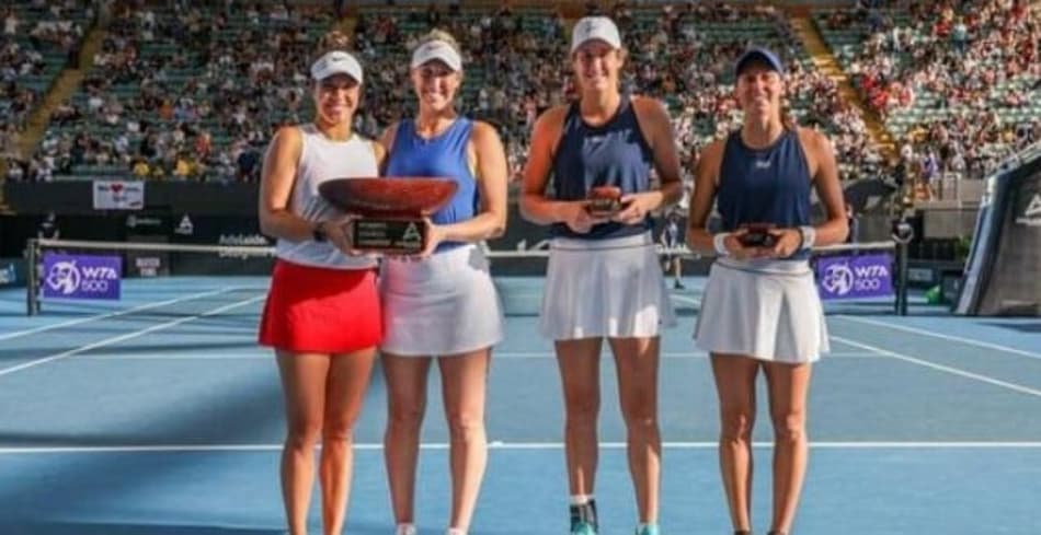 Luisa Stefani destaca semana positiva em Adelaide