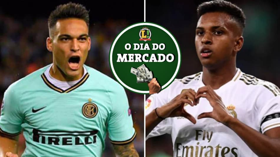 Lautaro fala sobre o seu futuro na Inter de Milão, Rodrygo pode ir para a Inglaterra… Veja o Dia do Mercado