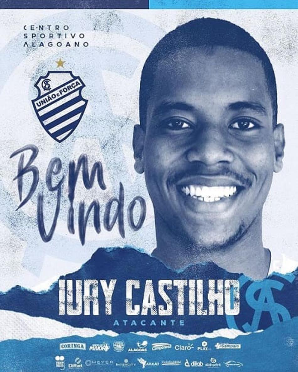 Iury chega ao CSA falando estar ‘focado para ajudar o grupo’