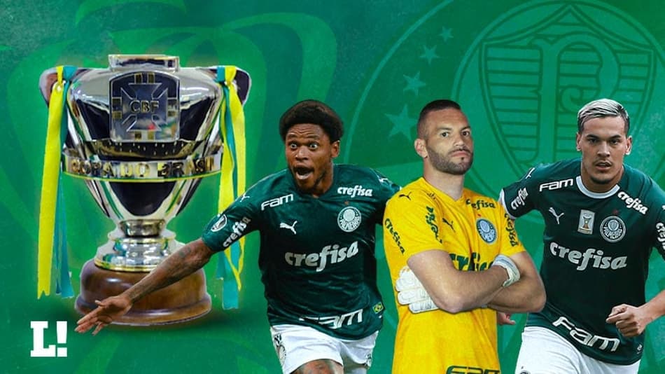 Os jogadores que participaram da campanha do Palmeiras na Copa do Brasil 2020