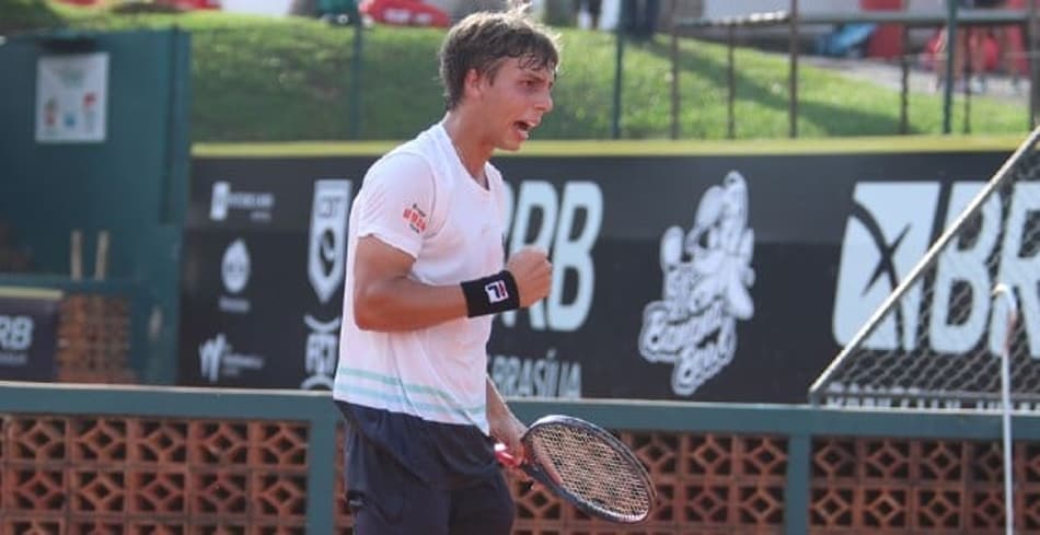 Pedro Boscardin marca seu primeiro ponto no ranking da ATP