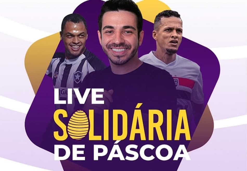 Dodô e Souza se reúnem com influenciador digital em 'Live Solidária'