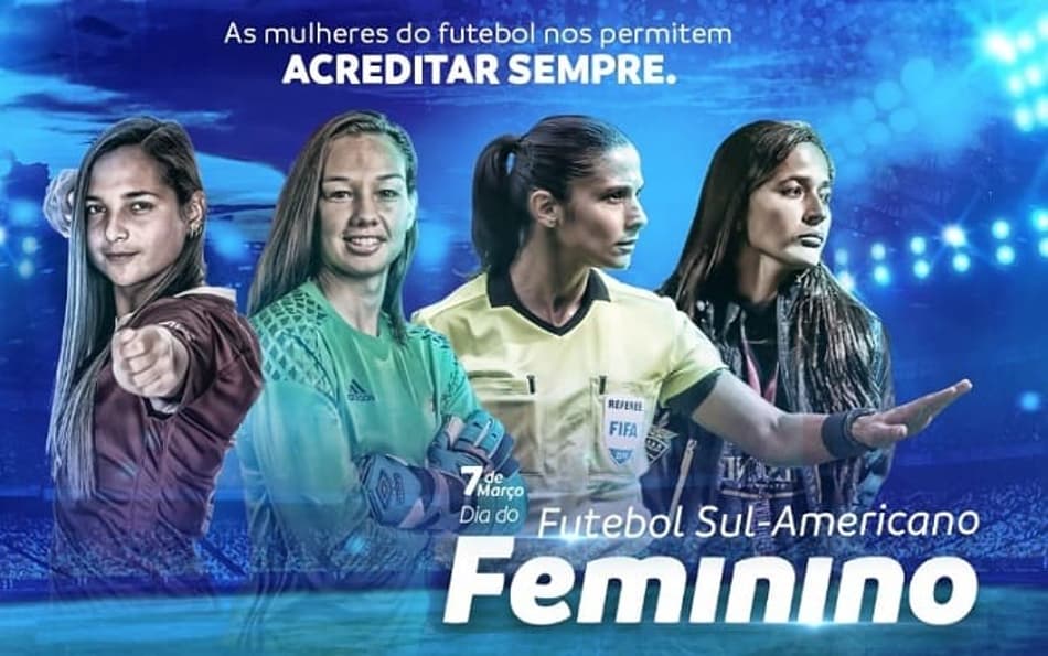 Dia do Futebol Sul-Americano Feminino é instituído pela Conmebol