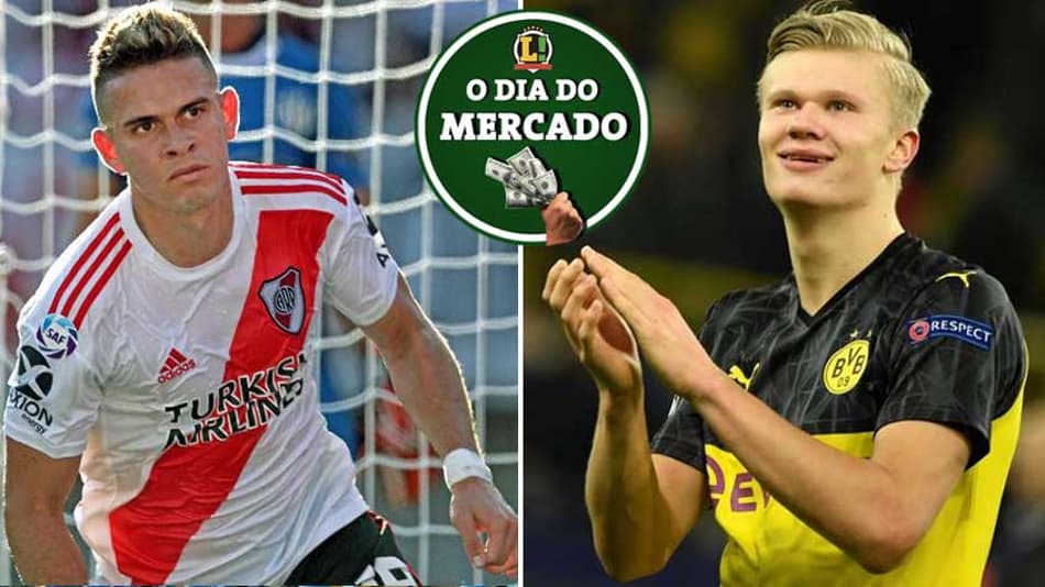 Palmeiras encara novela por atacante, Haaland atrai cada vez mais interessados… O Dia do Mercado