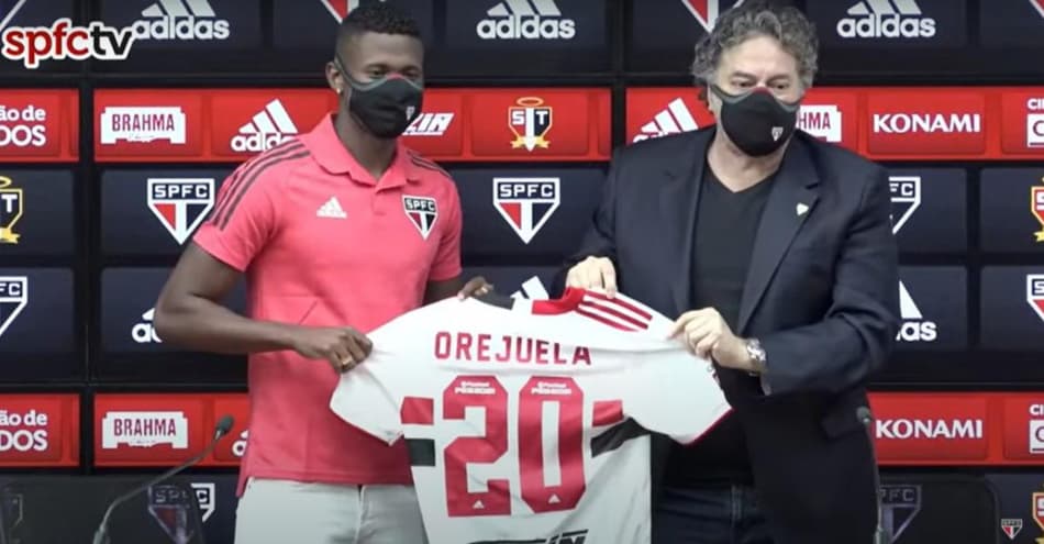 Orejuela, sobre possível nova posição: 'O que o professor me pedir, vou fazer'