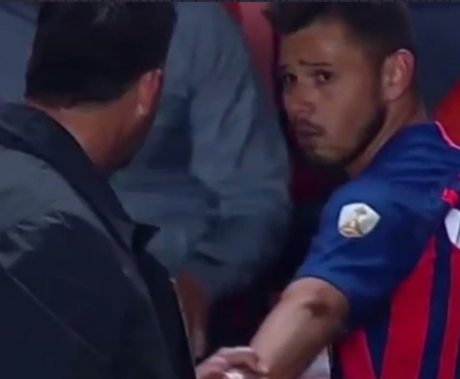 Técnico do San Lorenzo comenta nova briga com Ángel Romero