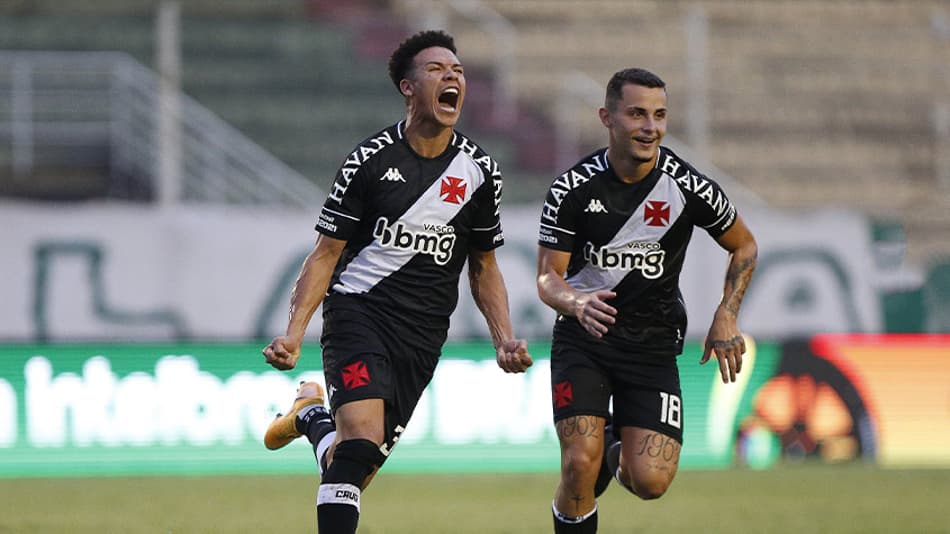 Marquinhos Gabriel celebra primeiro gol pelo Vasco: ‘Camisa tão importante’