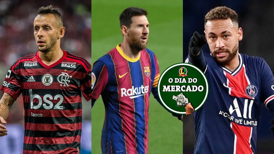 Fim da novela entre Rafinha e Flamengo, possível reunião entre Messi e Neymar… O Dia do Mercado