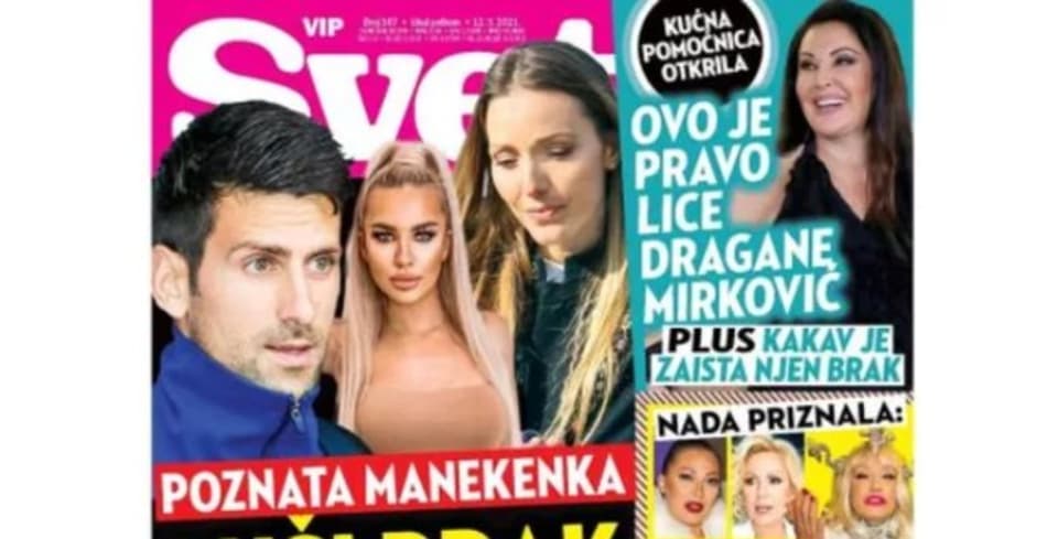 Modelo recusa proposta para seduzir e arruinar Djokovic