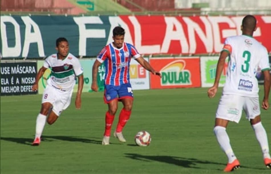 Em jogo morno, Fluminense de Feira e Bahia ficam no empate