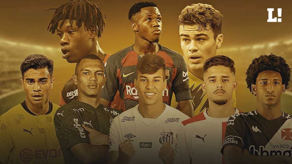 Veja a lista dos 30 maiores jovens talentos do futebol mundial, que conta com cinco brasileiros