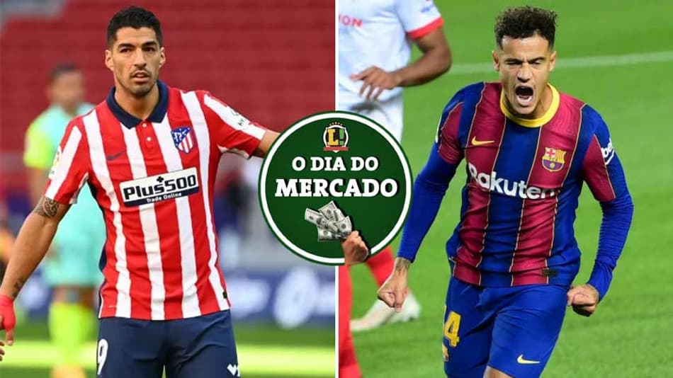 Suárez no radar de gigante inglês, presidente do Barcelona quer renovar elenco… O Dia do Mercado