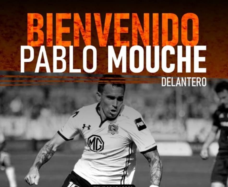 Ex-Palmeiras, Pablo Mouche é anunciado por novo clube