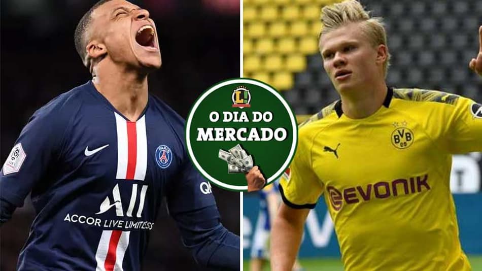 Haaland conversa com Barça e Real e ouvirá ingleses nesta sexta, Mbappé está prestes a definir o seu futuro… O Dia do Mercado