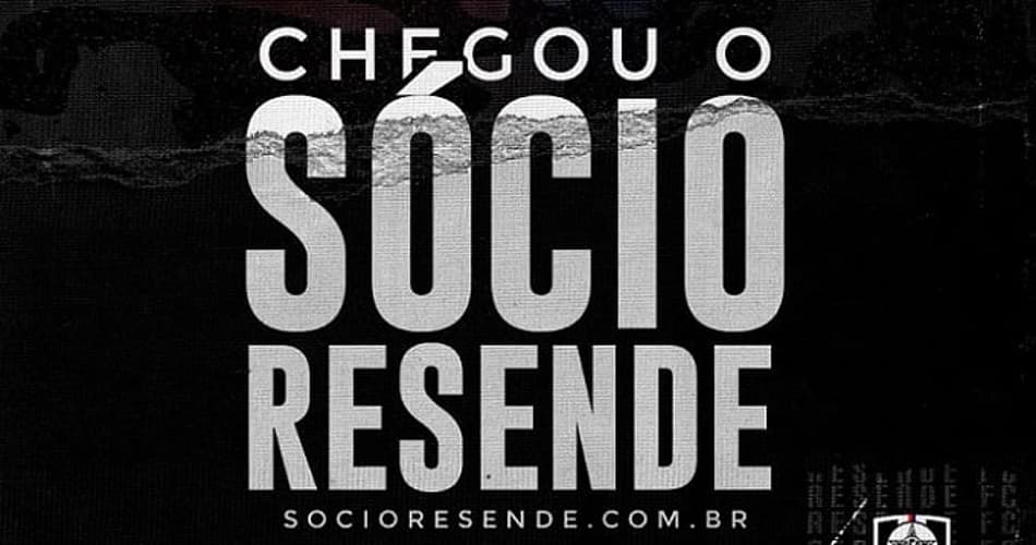 Resende lança programa de sócio-torcedor com clube de vantagens e experiências exclusivas