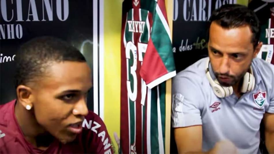 Promessa paga por Kayky e brincadeira com Nenê: os bastidores da vitória do Fluminense no Carioca