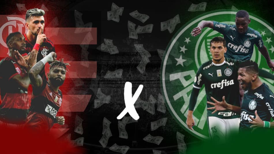 Flamengo x Palmeiras: final da Supercopa tem embate entre elencos valiosos; veja a comparação