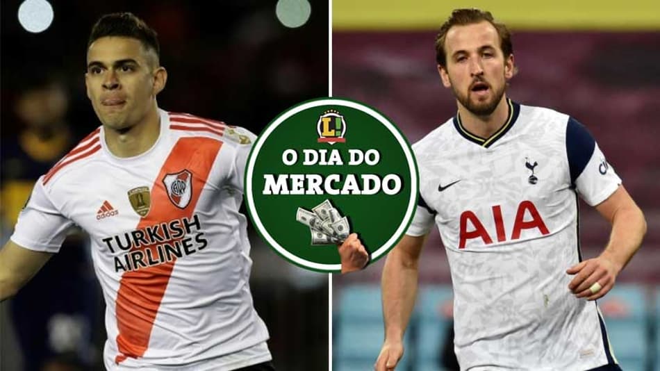 Clube europeu entra na briga por Borré, Kane está com os dias contados no Tottenham… O Dia do Mercado
