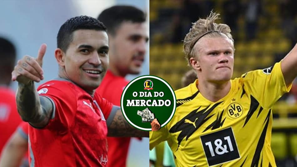 Dudu definirá o seu futuro no Palmeiras, negociação de Haaland pode ter reviravolta… O Dia do Mercado