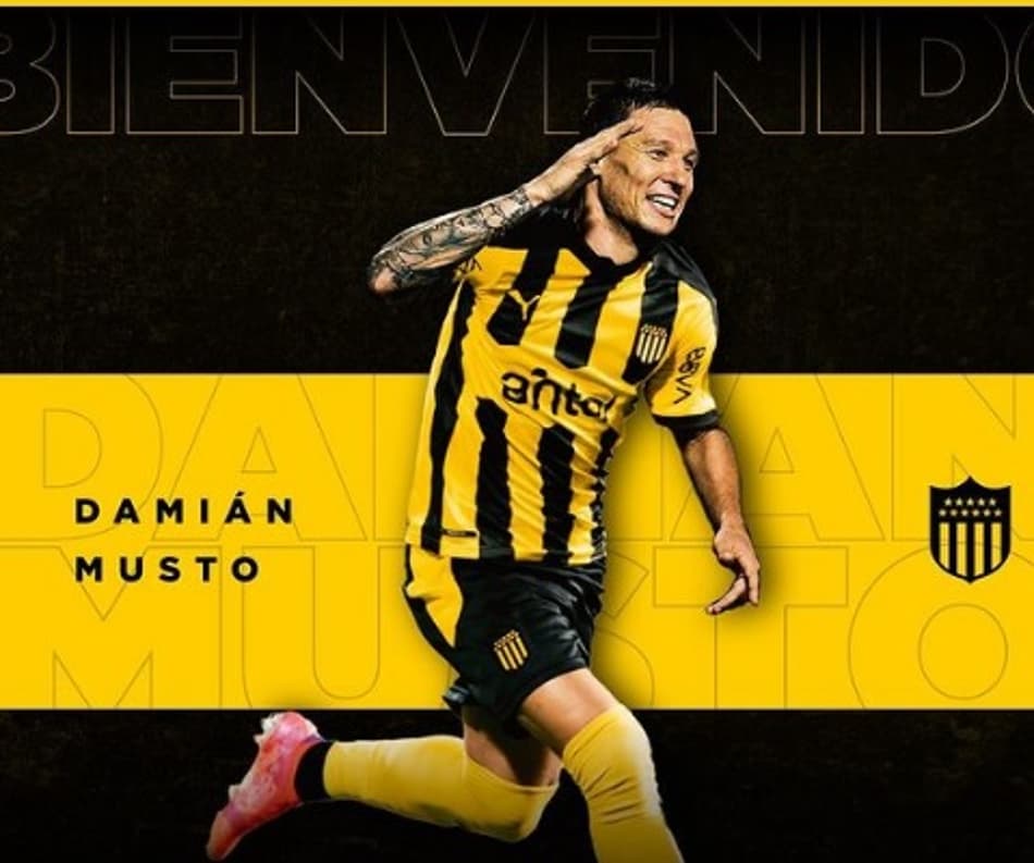 Alfinetou o Inter? Damián Musto não esconde a felicidade por estar no Peñarol
